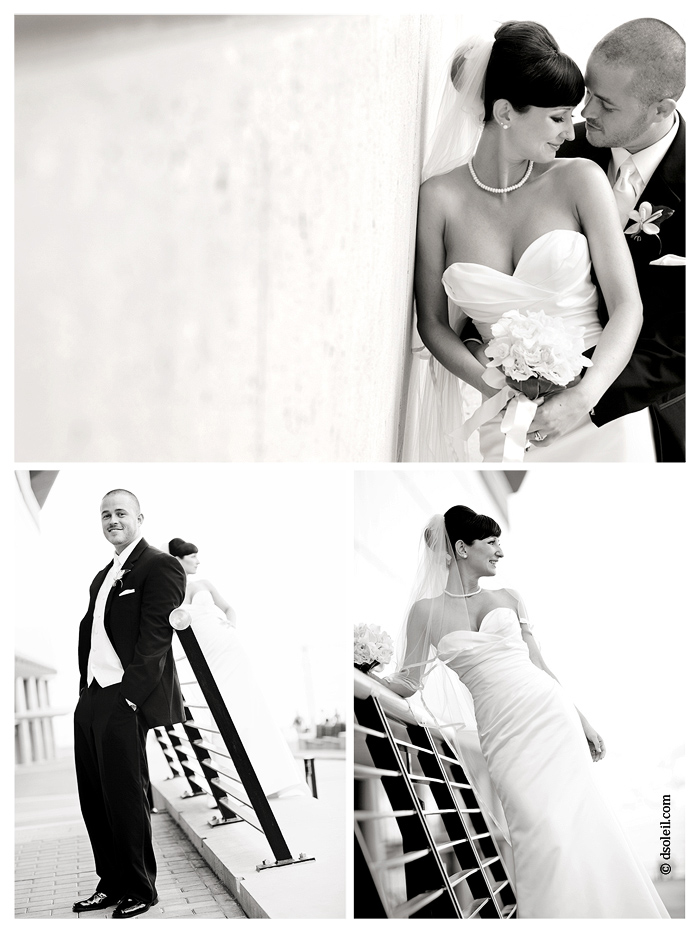 Wedding photos at the Vancouver Convention Centre