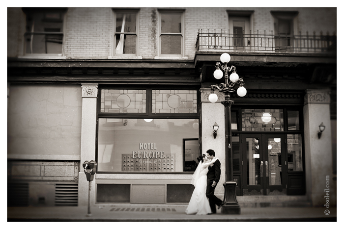 Vancouver wedding photos | Gastown