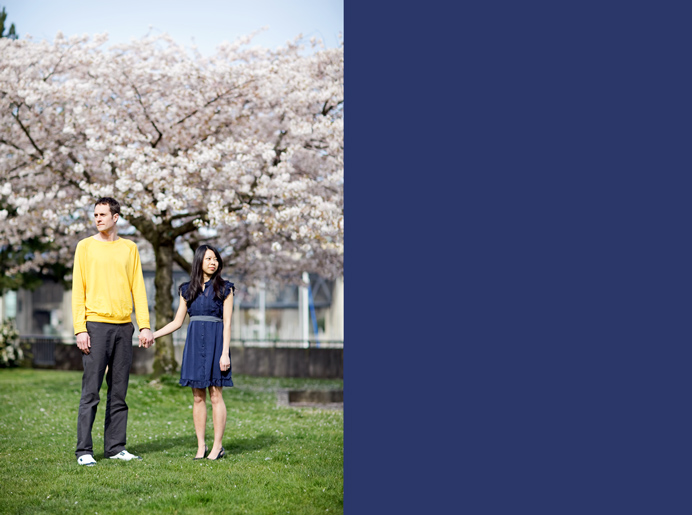 Vancouver engagement photos at Granville Island Angela + Peter | Granville Island | Vancouver