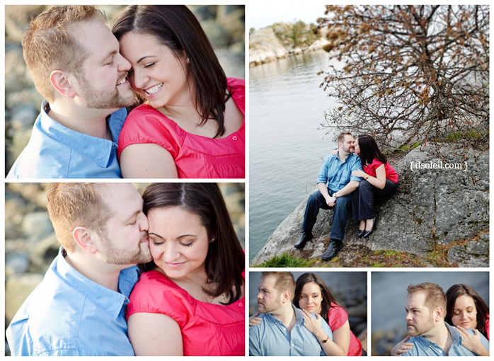 West Vancouver engagement photo session