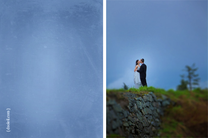 Grouse Mountain wedding in May