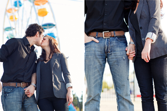 Sarah + Marin | Playland Engagement Session