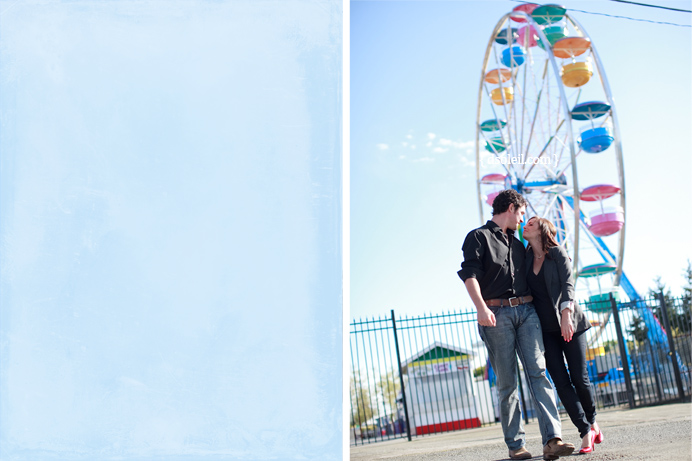 Sarah + Marin | Playland Engagement Session