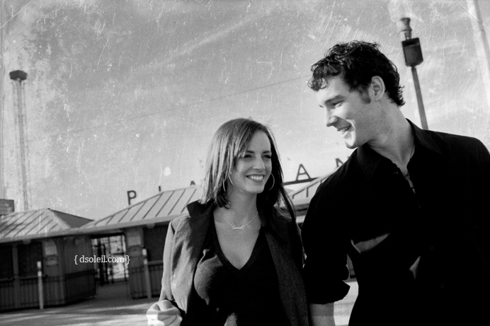 Sarah + Marin | Playland Engagement Session