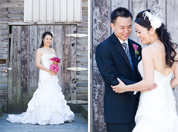 Celebration Pavilion and Westin Wall Centre Wedding Wedding photos in Richmond