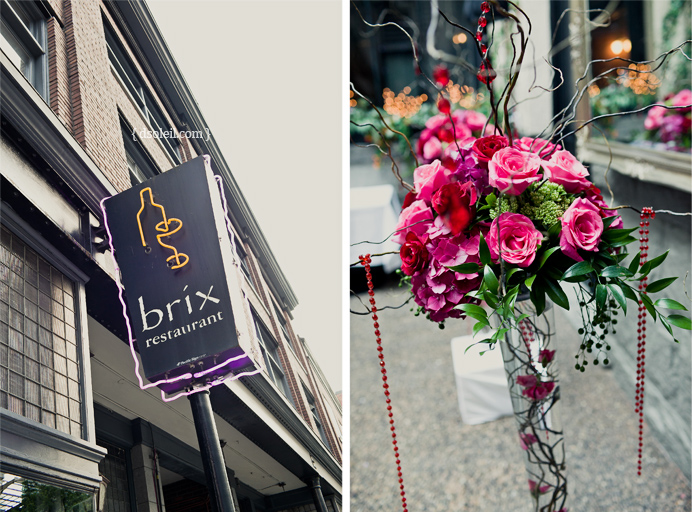Brix Restaurant Wedding