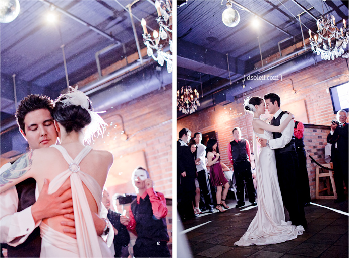 First dance at Brix wedding