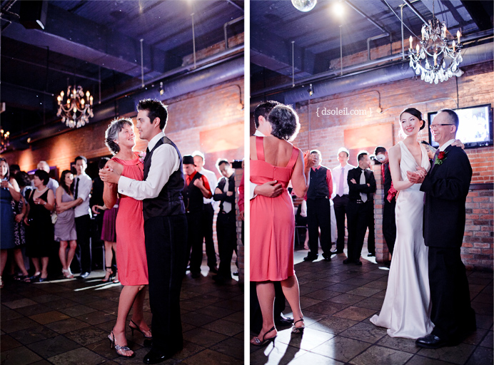 Dancing at Brix Restaurant