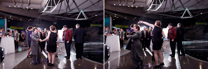 Vancouver Aquarium wedding dancing Vancouver Aquarium wedding dancing
