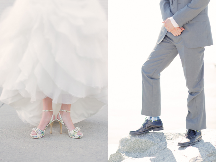 Wedding photos at the beach