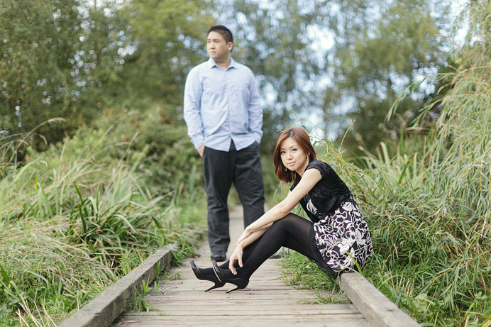 Vancouver wedding photo locations: Trout Lake