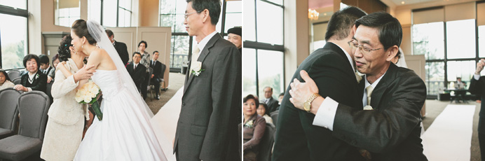 Swan-e-set indoor Wedding ceremony Swan e set Bay Wedding in Pitt Meadows | Anna + Shawn