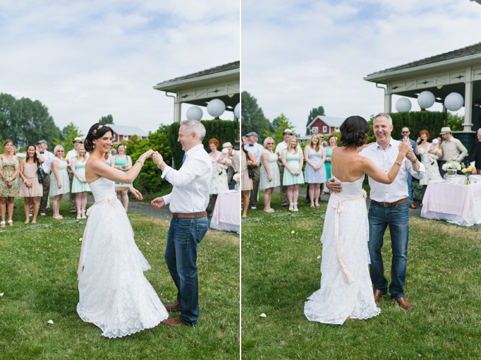 First dance outside